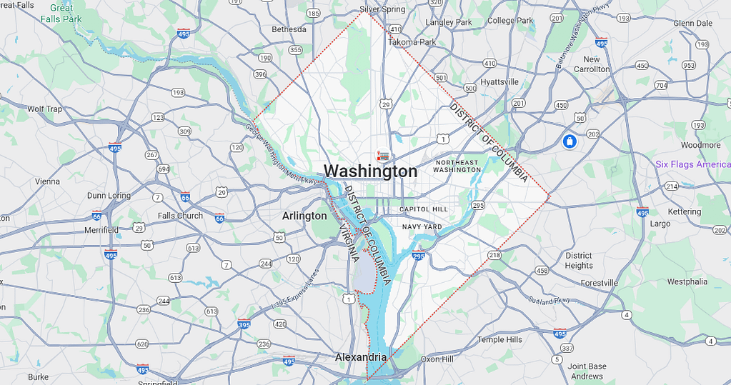 Areas We Serve – Cannabis Delivery & Dispensary Services in Washington, DC