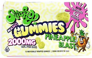 Sticky: Nano Gummies Pineapple Blast 2000mg (Sativa)