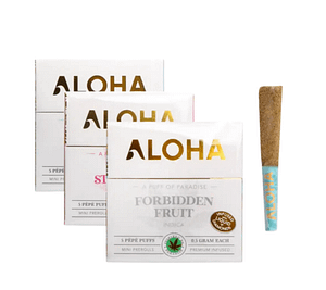 Aloha Infused Pre-Rolls – 5 Pack | $80