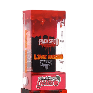 Packspod Black Cherry Gelato - 2g Disposable Vape