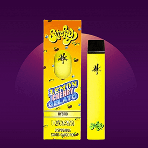 Sticky AF-1g- Lemon Cherry Gelato- Disposable Vape