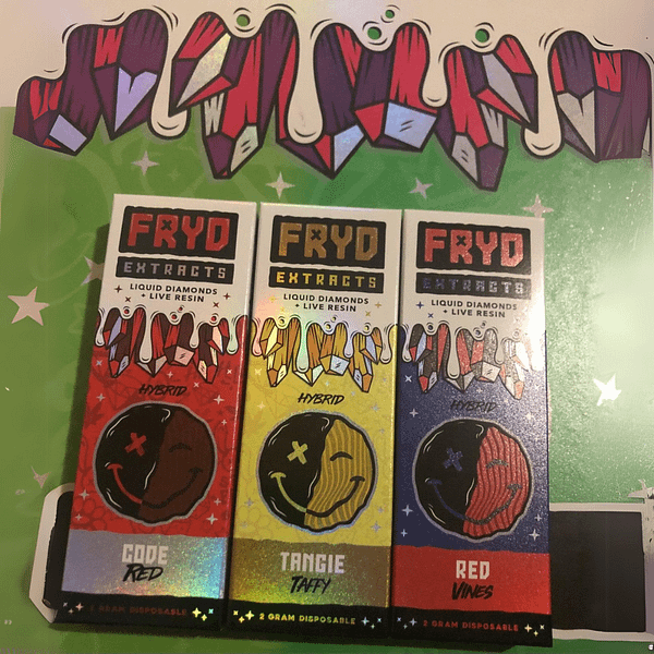 FRYD Extracts 2G Disposable Vapes
