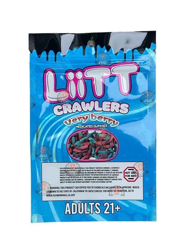 ​Liitt Crawlers Very Berry 1000mg - weed shop near me